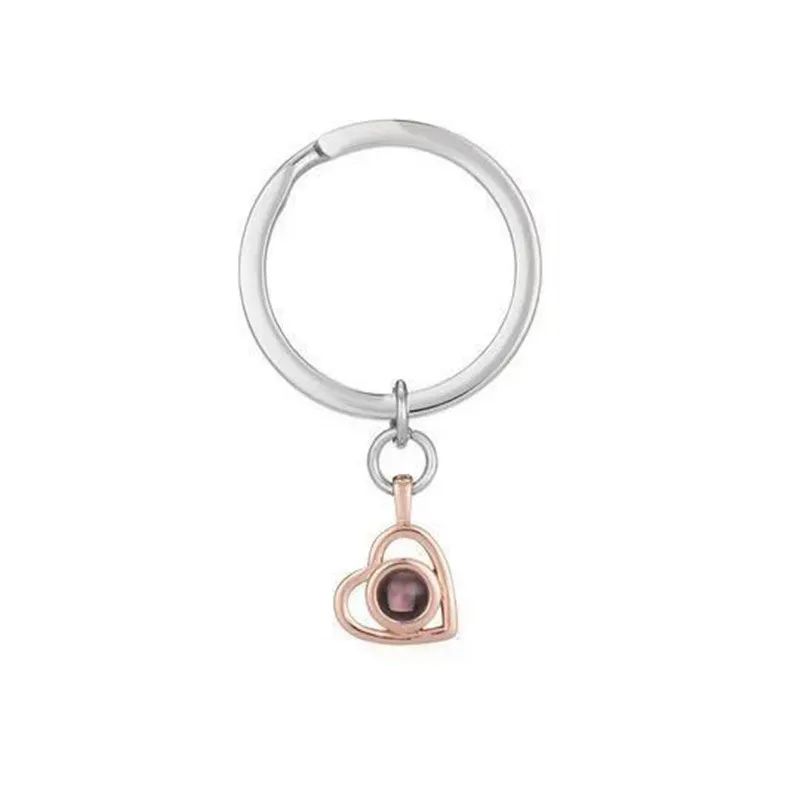 Keychain in rose gold